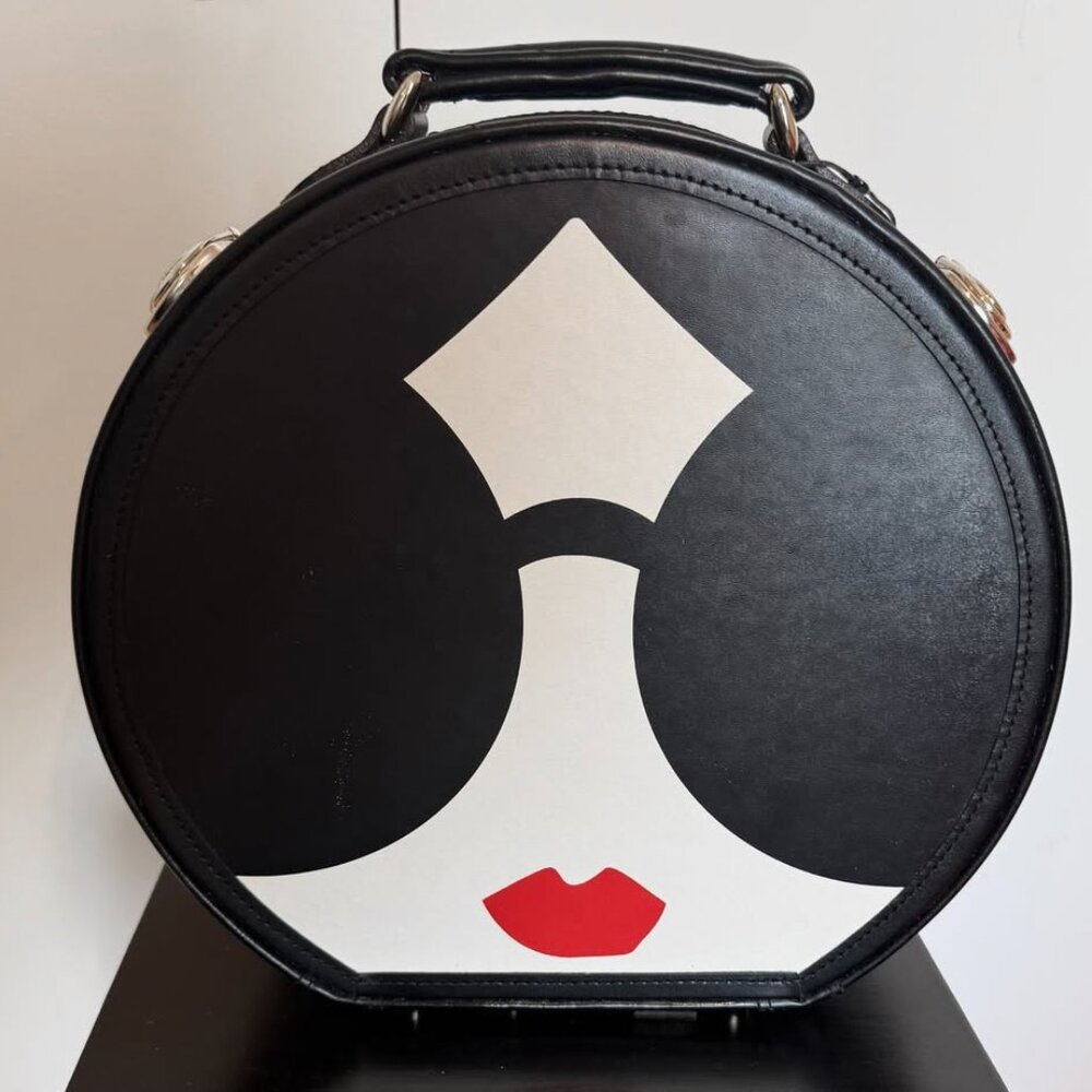 Alice and Olivia STACEFACE Steamline Hat Box Luggage!